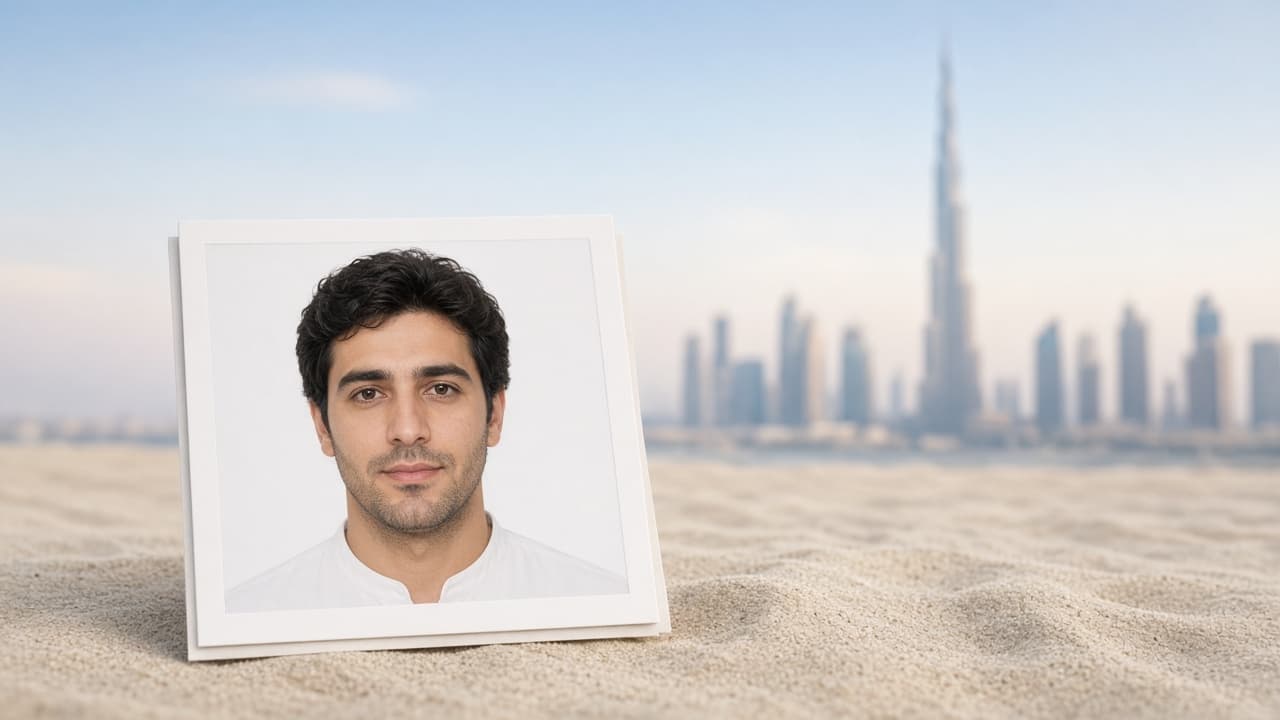 Dubai / UAE visa photo size and requirements (2026)