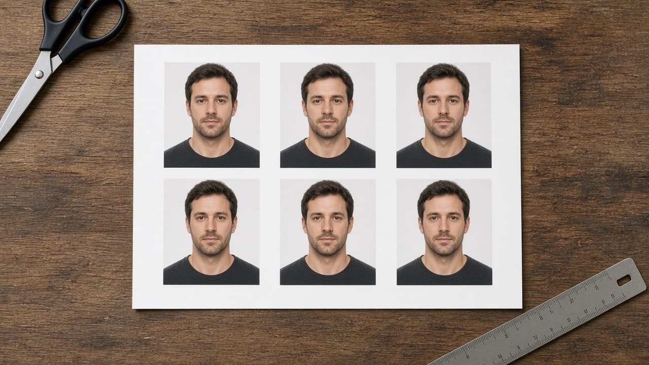 4×6 / 10×15 print sheet: multiple 2×2 copies with cut guides